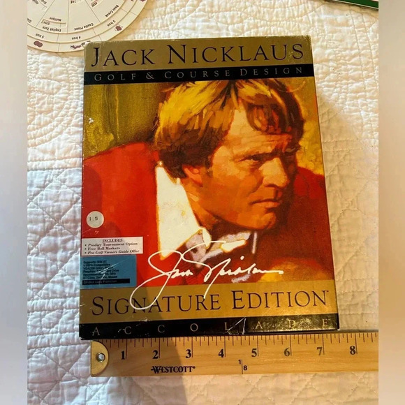 Jack Nicklaus Other - Vintage Jack Nicklaus Signature Edition Golf Course Design ⛳️